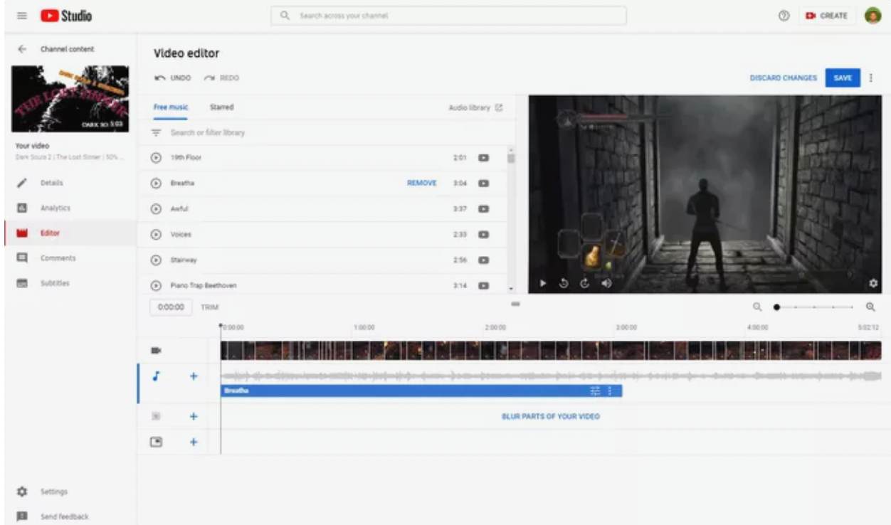 روش ویرایش ویدئو در وبسایت یوتیوب