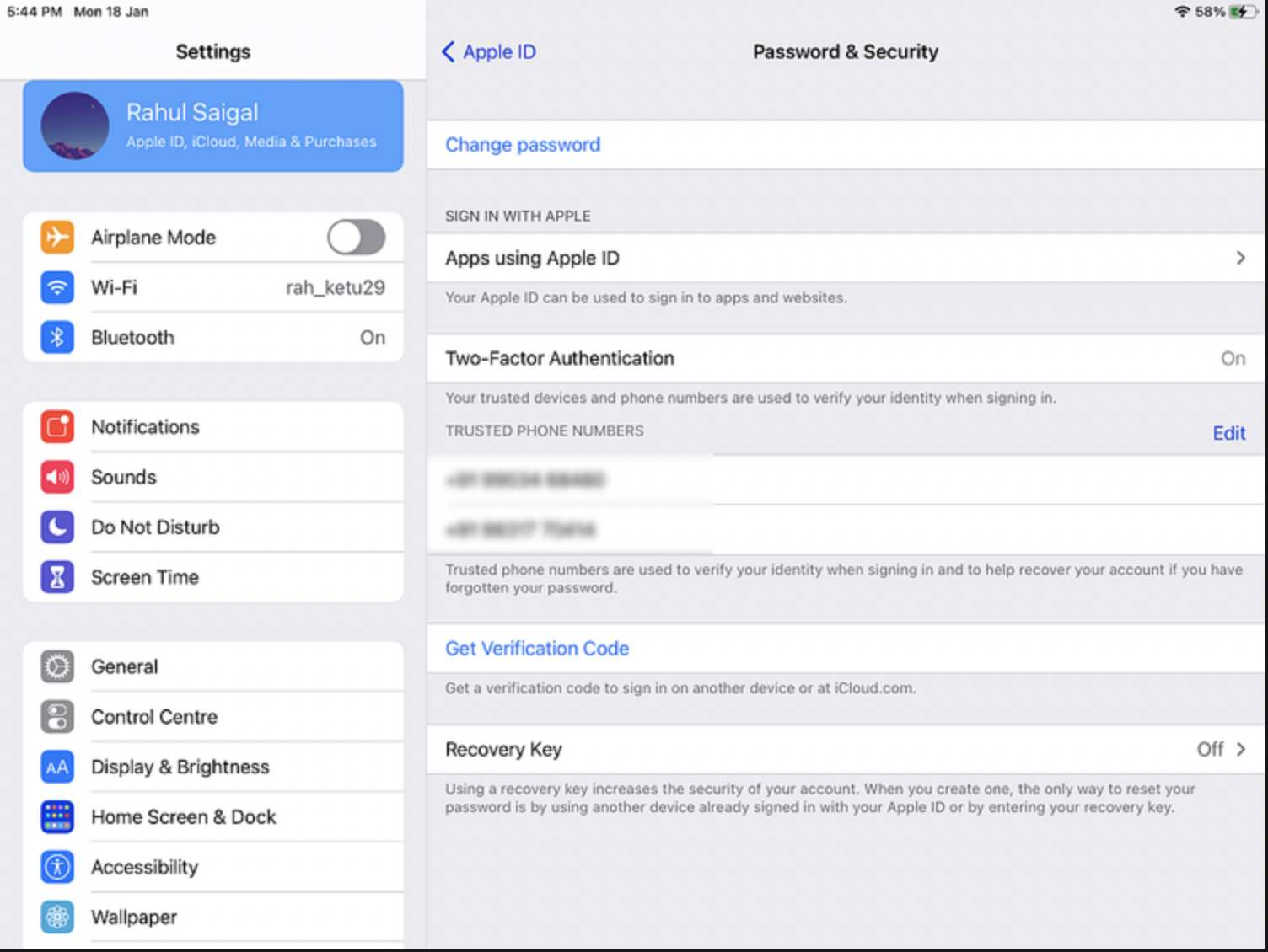 1. چگونه رمز آپل آیدی خود را در آیفون یا آیپد بازیابی کنیم