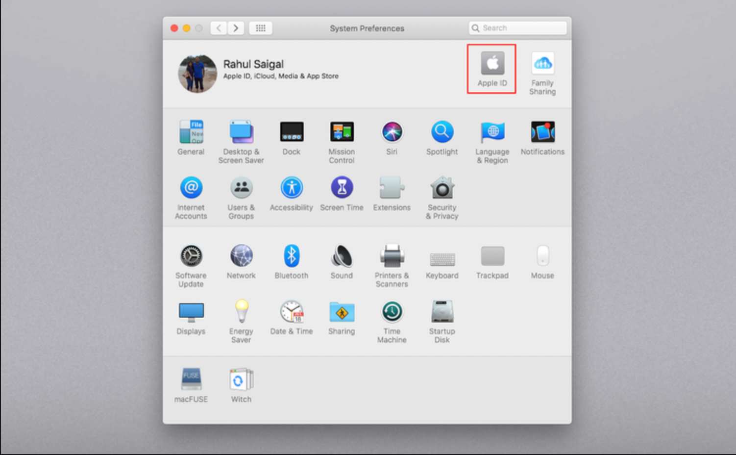 2. چگونه رمز آپل آیدی خود را در مک بازیابی کنیم