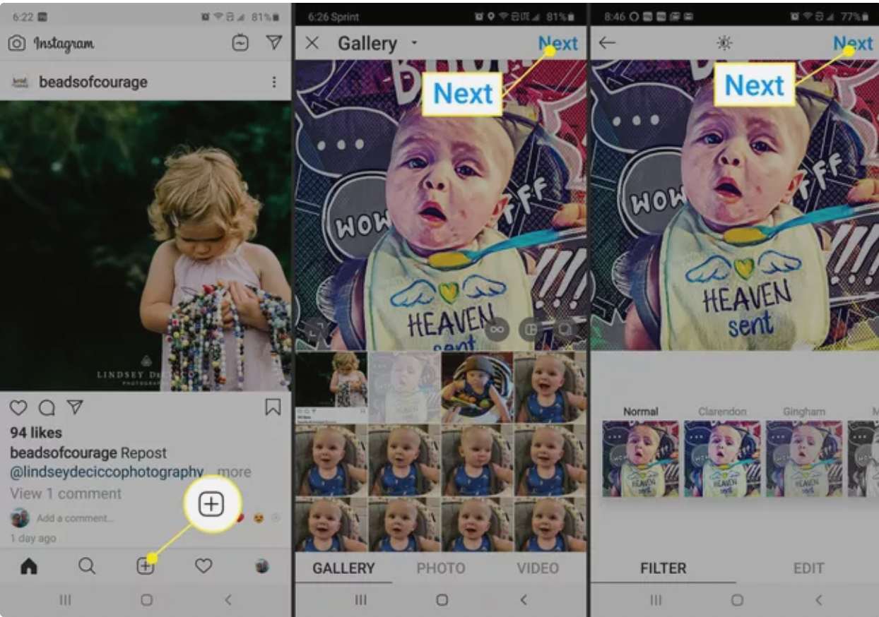 چگونه در اینستاگرام پست بگذاریم؟