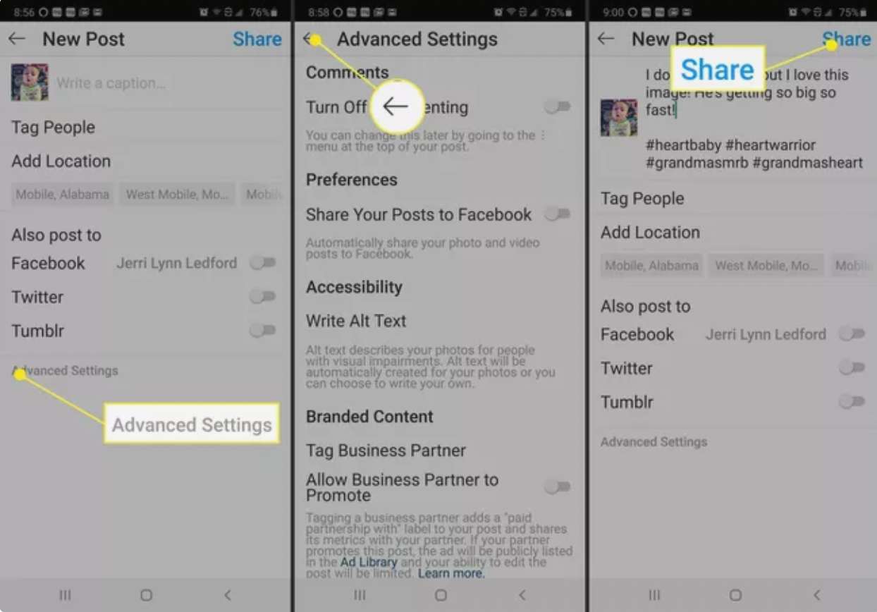 چگونه در اینستاگرام پست بگذاریم؟