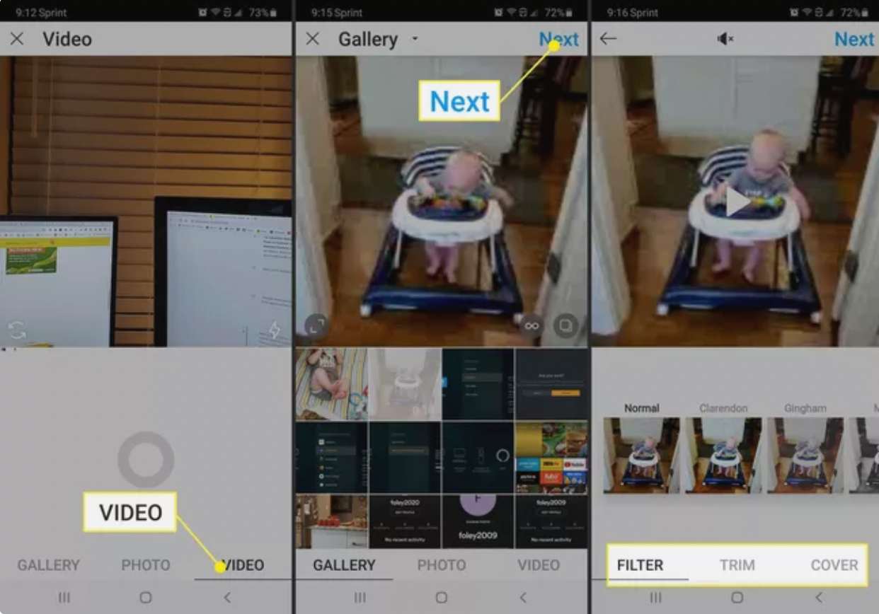 چگونه در اینستاگرام ویدئو بگذاریم؟