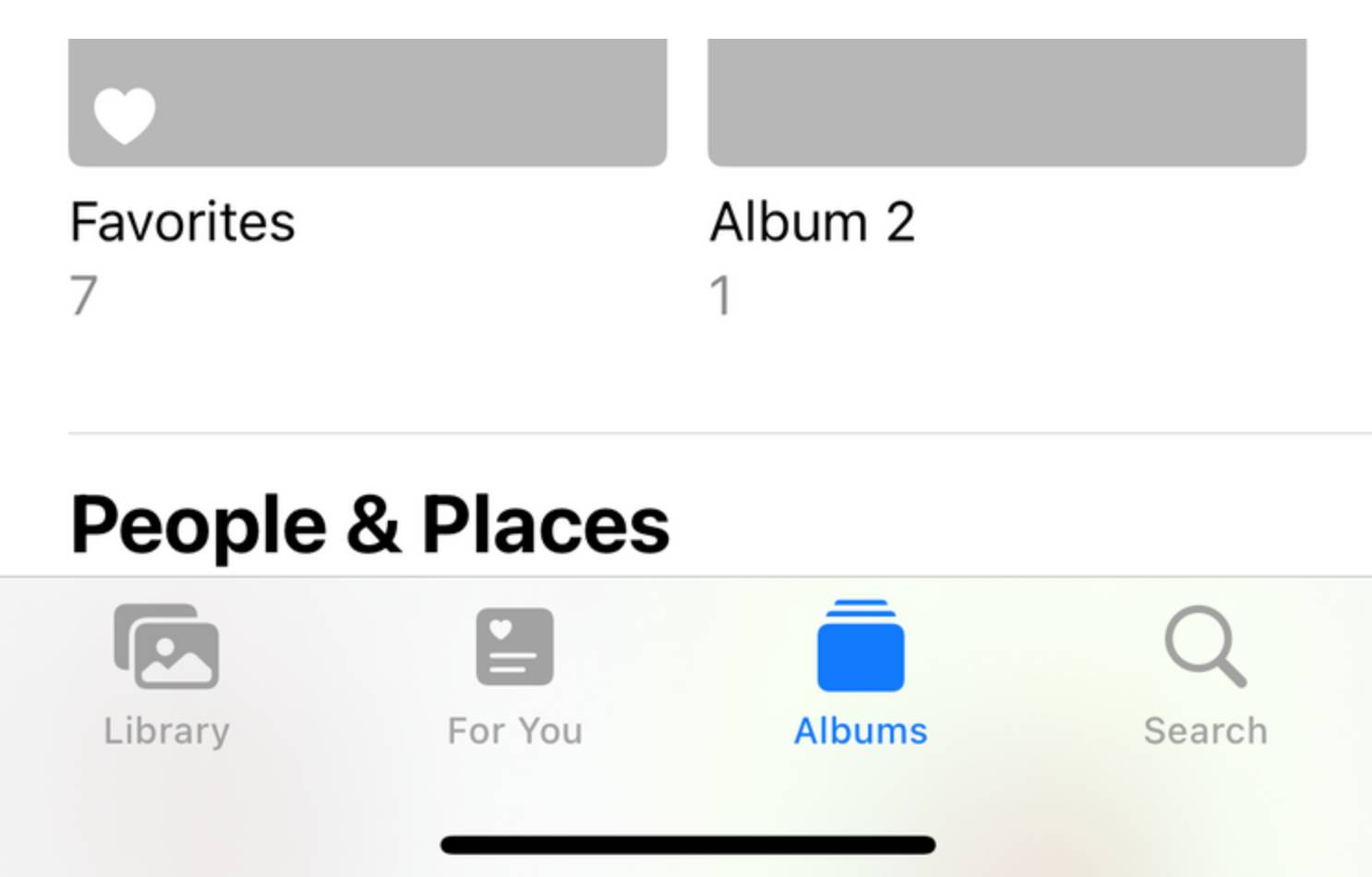 مرحله 1. به Albums بروید