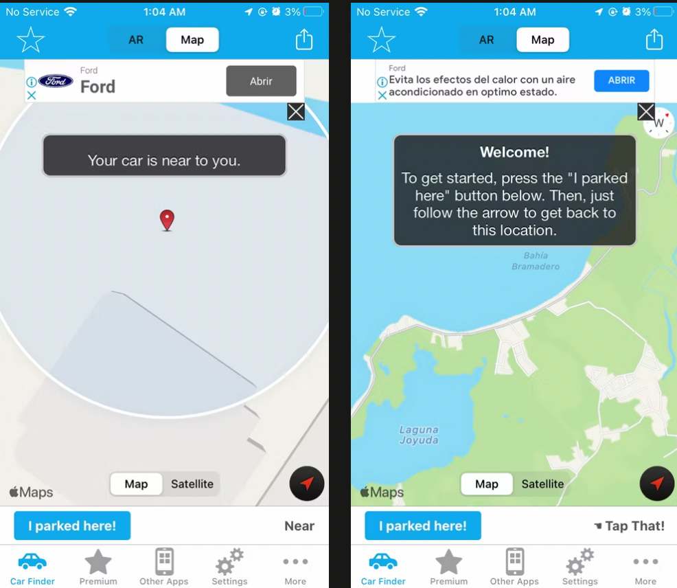 ۴. Find Your Car with AR
