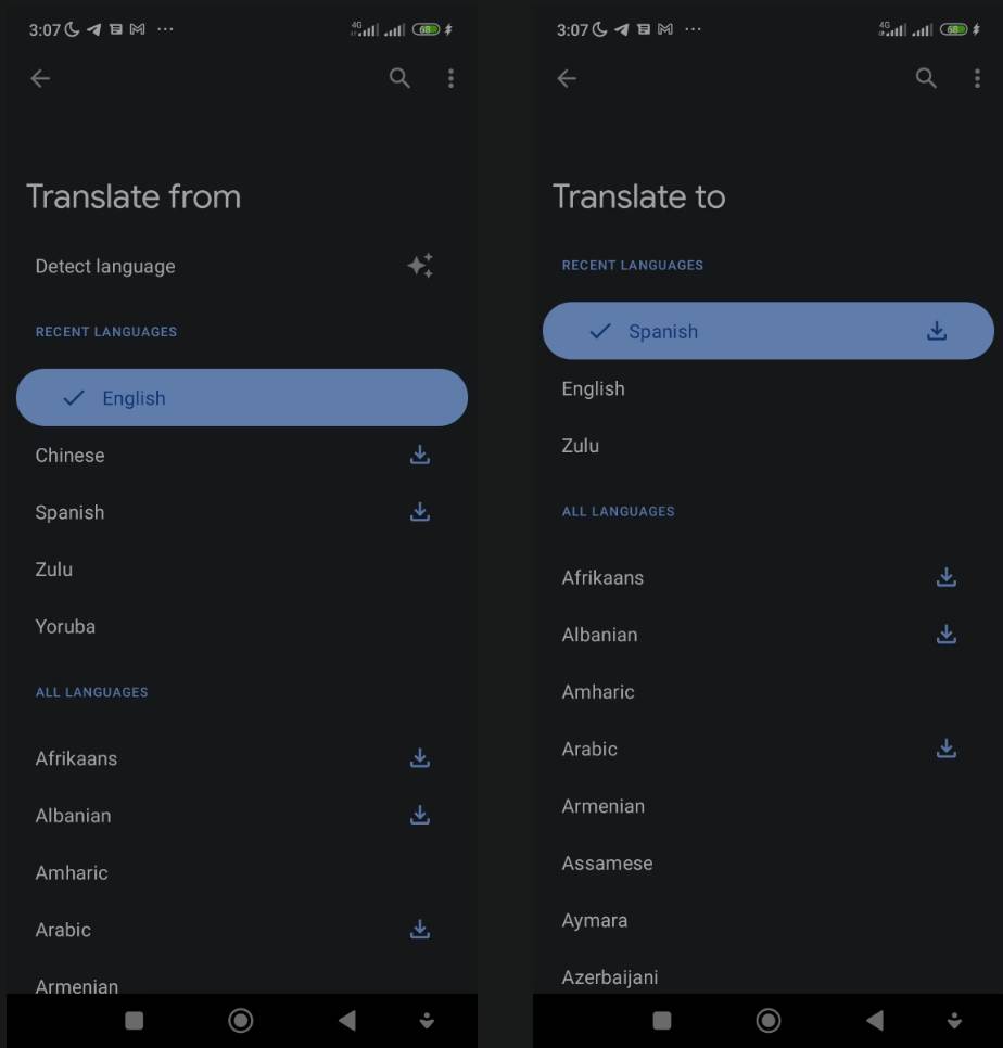 شیوه کار با مترجم گوگل برای ترجمه گفتار در موبایل