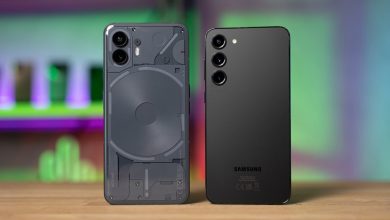 سامسونگ Galaxy S23 در مقابل گوشی Nothing phone 2: کدام بهتر است؟