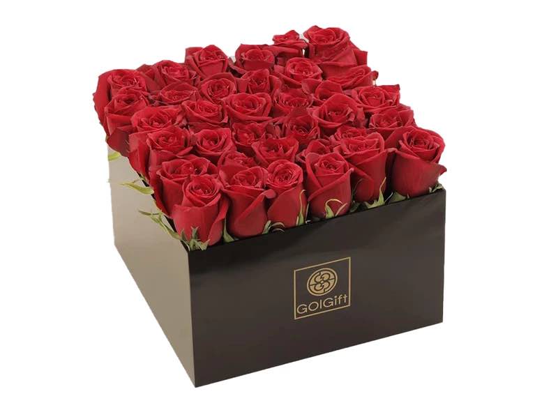 باکس گل رز گل گیفت کد GG0029
