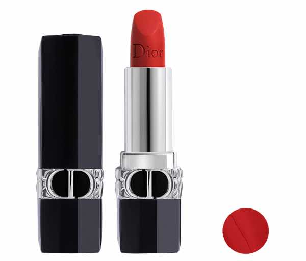 رژ لب جامد دیور مدل Strong Red 