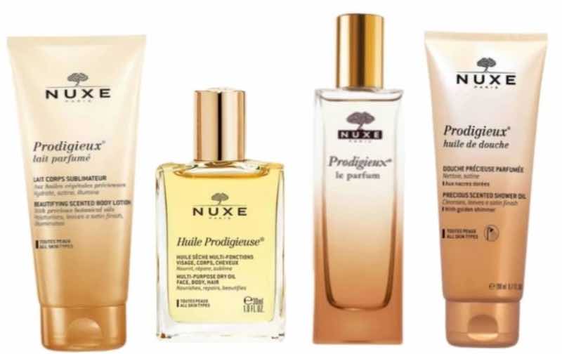 مجموعه مراقبت از پوست نوکس مدل prodigieux بسته 4 عددی