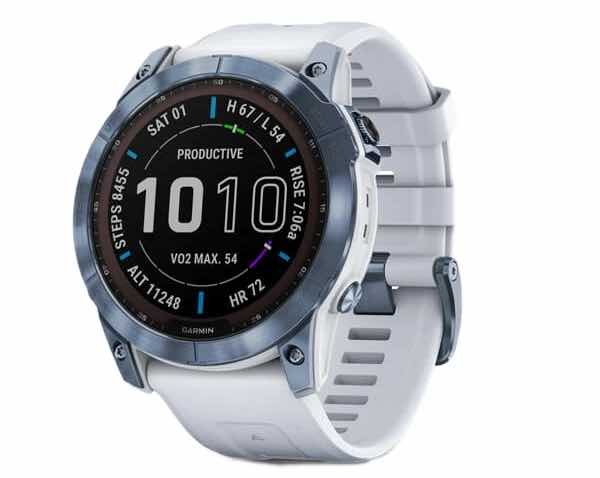 ساعت هوشمند گارمین مدل fenix 7x sapphire solar