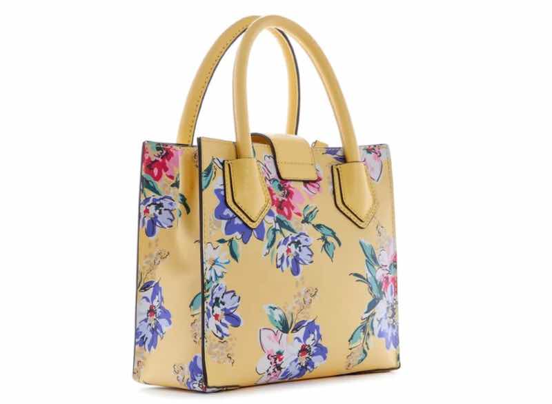 کیف زنانه گس مدل FLORAL SATCHEL BAG