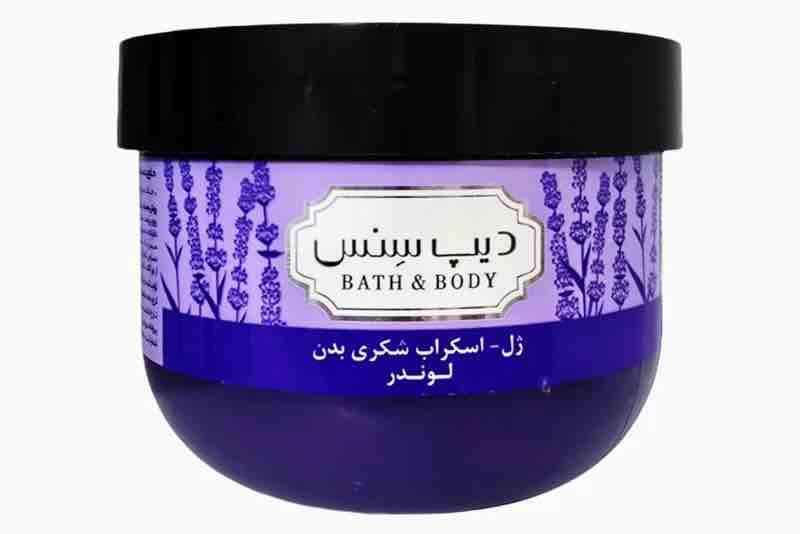 معرفی ژل اسکراب بدن دیپ سنس Lavender