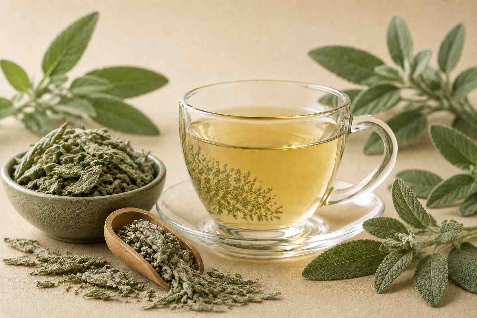 خواص دمنوش مریم گلی