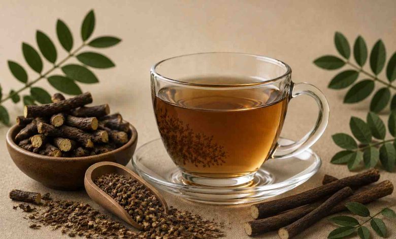 خواص دمنوش شیرین‌بیان