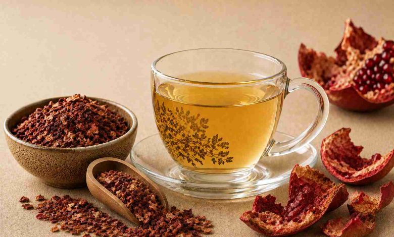 خواص دمنوش پوست انار؛